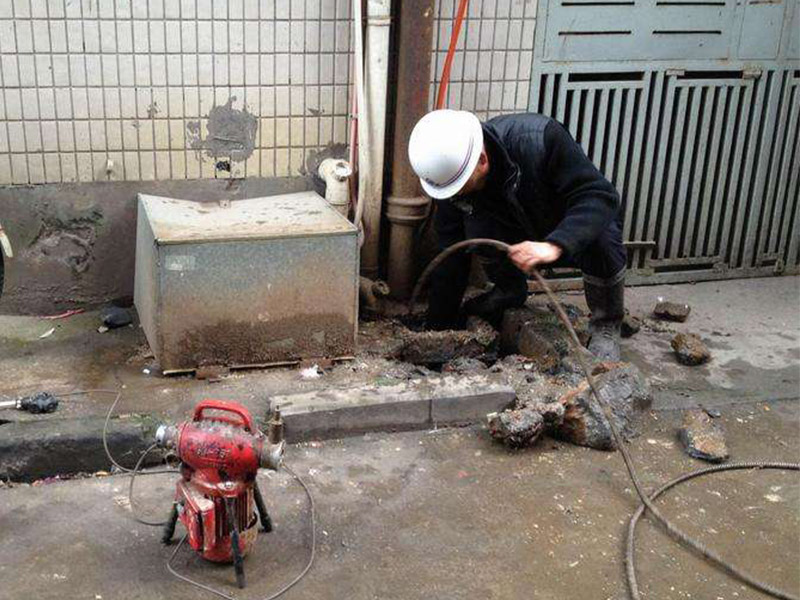 富平疏通下水道-洗菜池疏通